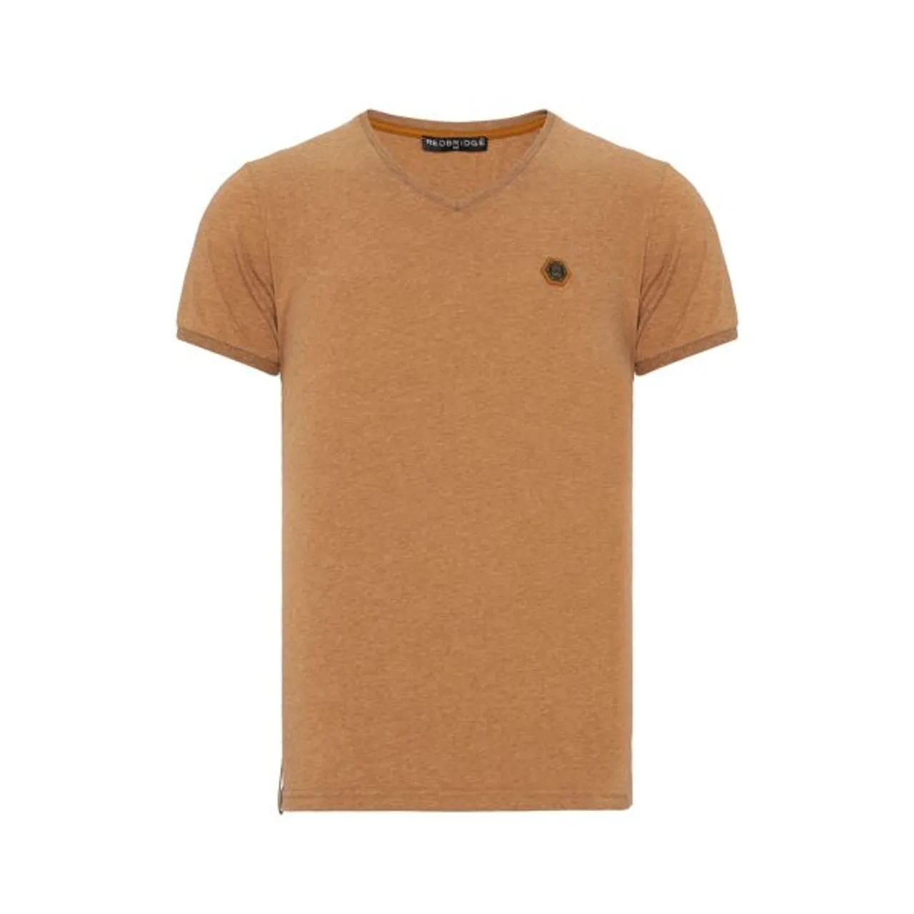 T-Shirt REDBRIDGE "Torrance" Gr. XXL, braun (karamell) Herren Shirts T-Shirts