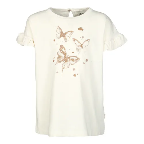 T-Shirt SCHMETTERLINGE mit Flügelärmeln in seedpearl
