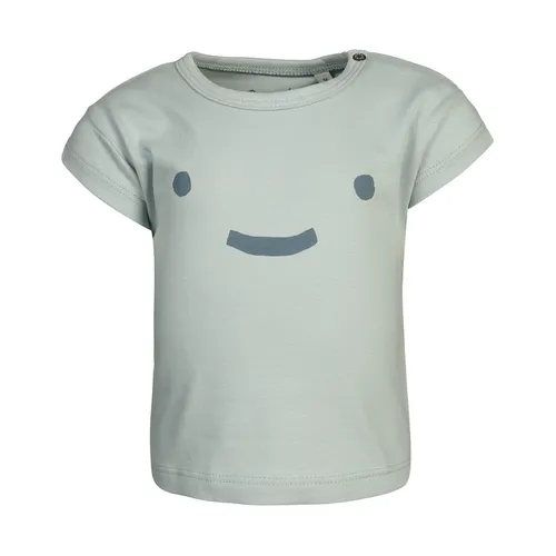 T-Shirt SMILE in azur