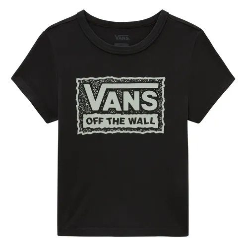 T-Shirt VANS Gr. M (38), schwarz (black) Damen Shirts Jersey