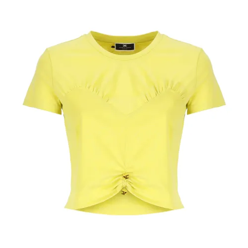 T-Shirts,Gelbe T-Shirts und Polos Elisabetta Franchi