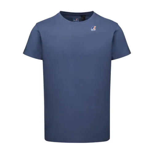 T-Shirts,Knitwear,Klassische Wasserdichte Jacke,Polo Shirt Kollektion,Jersey Baumwoll T-shirt mit Bedrucktem Logo K-Way