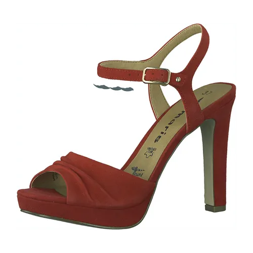 Tamaris High Heels Sandaletten für Damen, rot