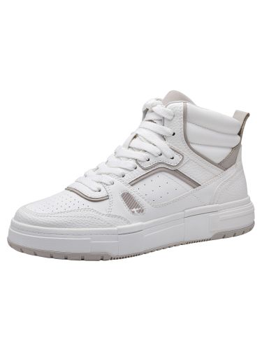 TAMARIS Sneaker grau / weiß