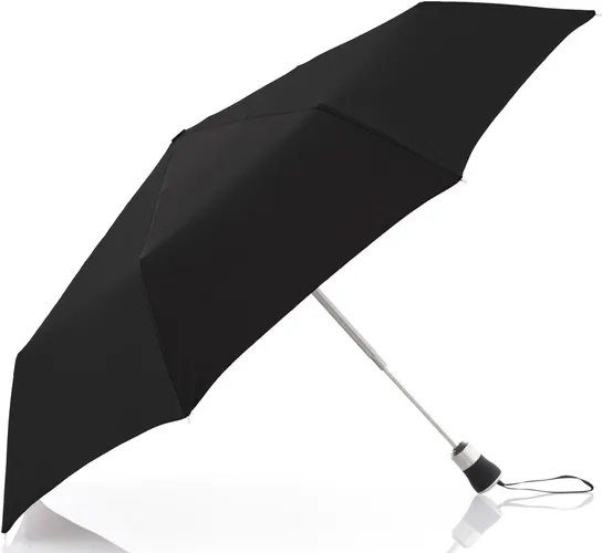 Taschenregenschirm DOPPLER MANUFAKTUR "Oxford Uni, schwarz" schwarz Regenschirme Taschenschirme handgemachter Manufaktur-Taschenschirm