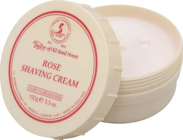 Taylor of Old Bond Street Rose Shaving Cream Bowl 150 g