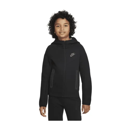 Tech Fleece Trainingsanzug Kinder Schwarz Pre-Order Nike