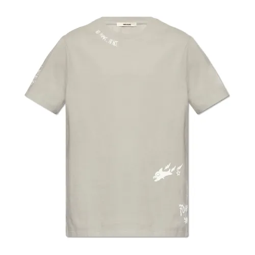 ‘Ted’ T-Shirt mit Drucken Zadig & Voltaire