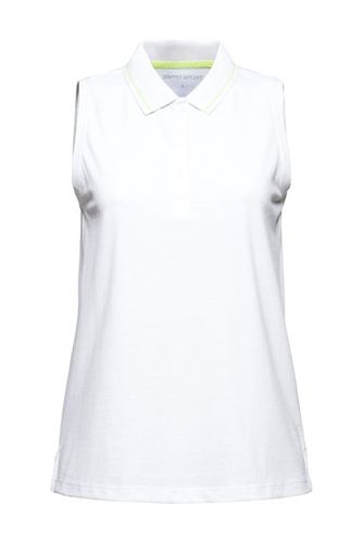 Tennis PiquÉ Polo Shirt With Organic Cotton White