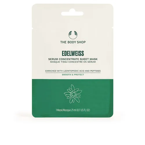 The Body Shop - Edelweiss Serum Concentrate Sheet Mask Feuchtigkeitsmasken