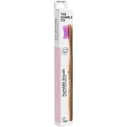 The Humble Co. Bamboo Toothbrush Purple