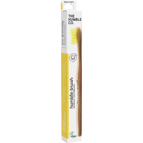 The Humble Co. Bamboo Toothbrush Yellow