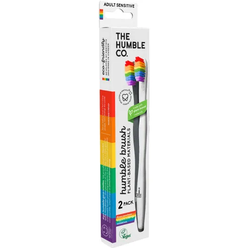 The Humble Co. Proud Edition Plant-based Toothbrush 2-pack Sensit