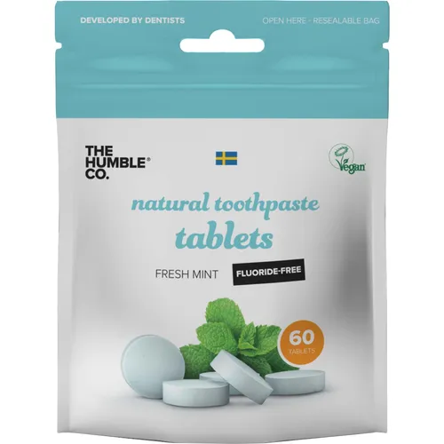 The Humble Co. Toothpaste Tablets Flouride-Free 60 Tablets 23 g