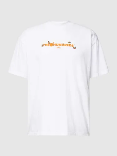 The Hundreds T-Shirt mit Print auf der Rückseite Model 'BUTTERFLY ADAM' in Weiss