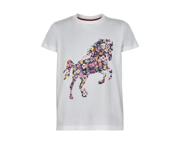 The New T-Shirt Tess SS Tee The New Cloud Dancer - 3-4 Y
