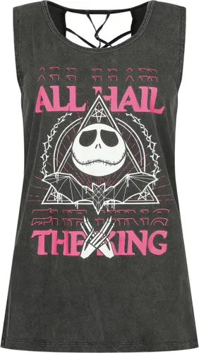 The Nightmare Before Christmas All Hail The Pumpkin King Top dunkelgrau in L