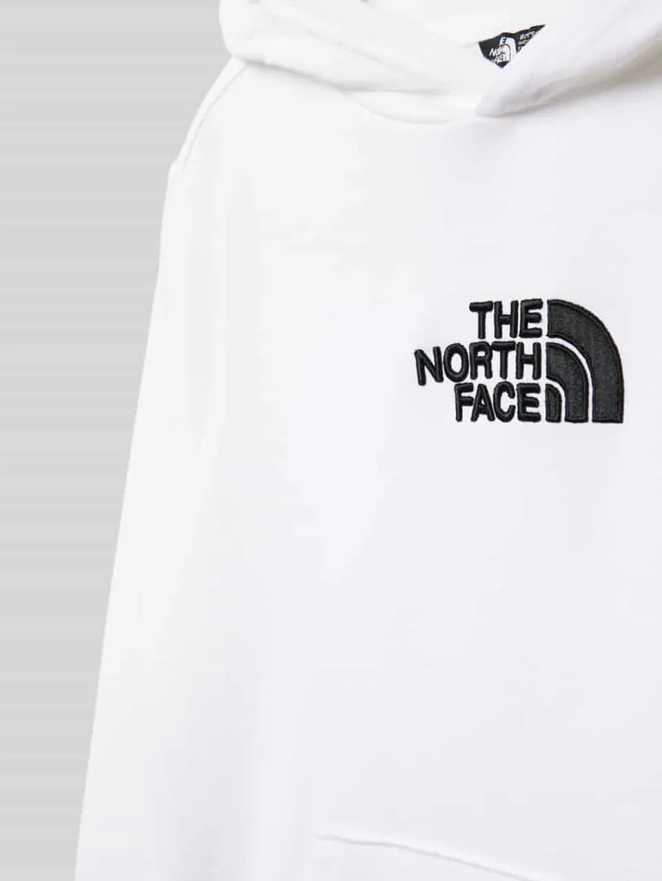 The North Face Hoodie mit Label-Stitching Modell 'DREW PEAK' in Weiss