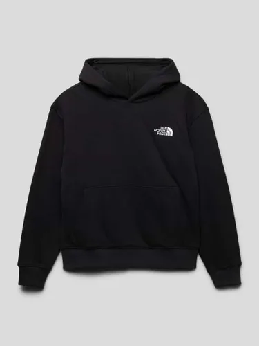 The North Face Oversized Hoodie mit Label-Stitching in Black