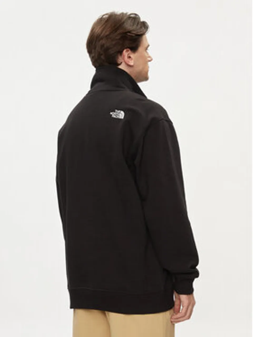 The North Face Sweatshirt Essential NF0A87FC Schwarz Relaxed Fit