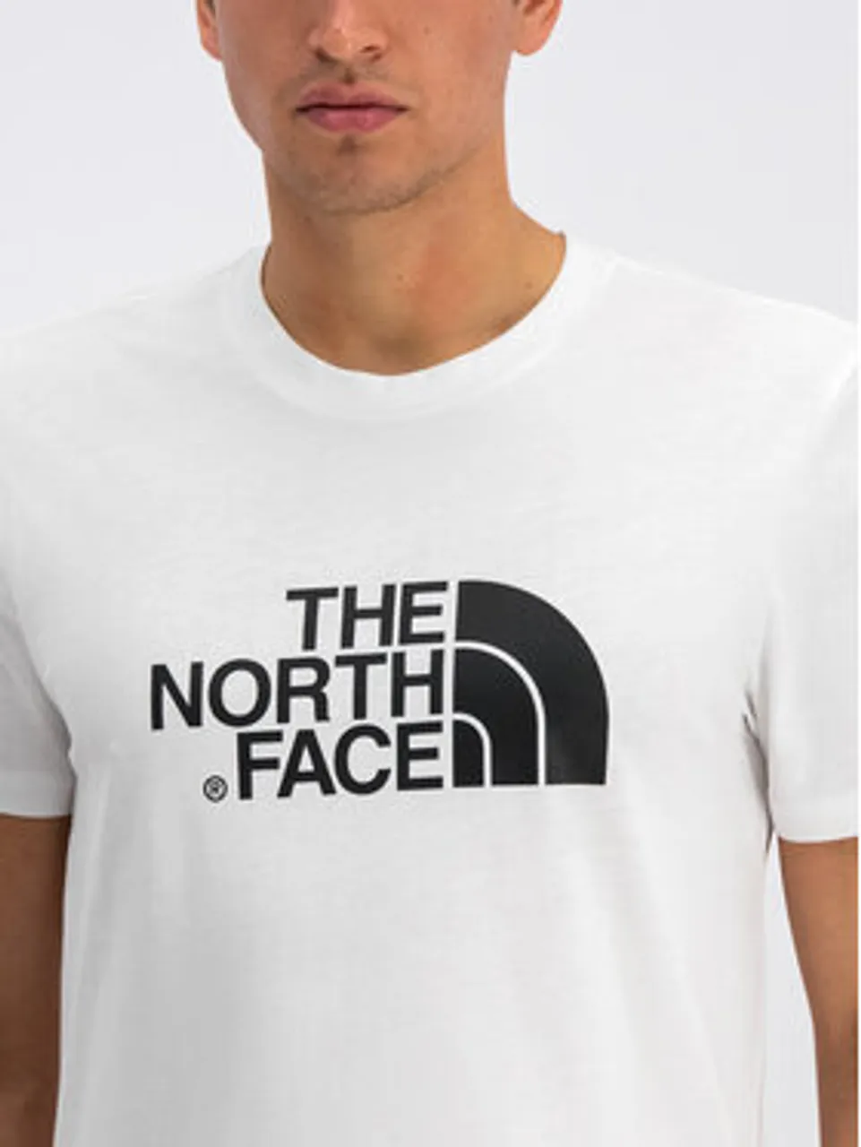 The North Face T-Shirt Easy NF0A2TX3 Weiß Regular Fit