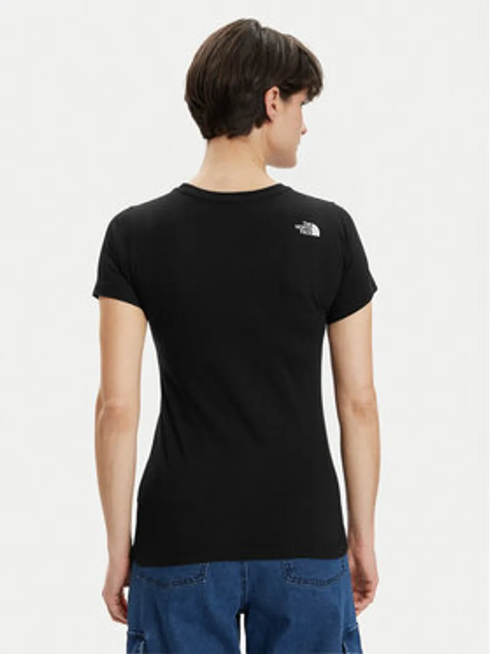 The North Face T-Shirt Easy NF0A87N6 Schwarz Regular Fit