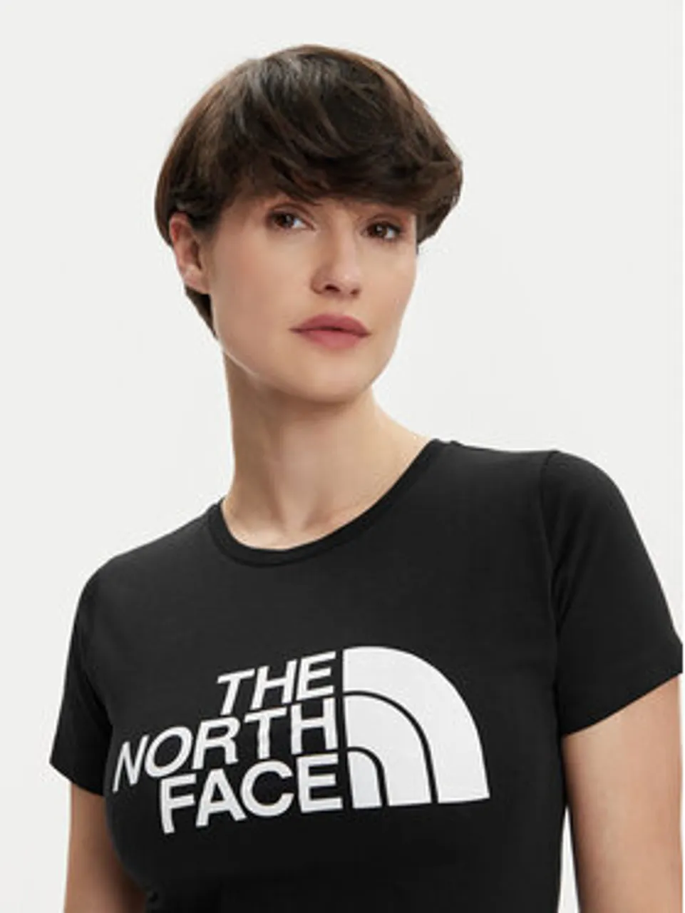 The North Face T-Shirt Easy NF0A87N6 Schwarz Regular Fit
