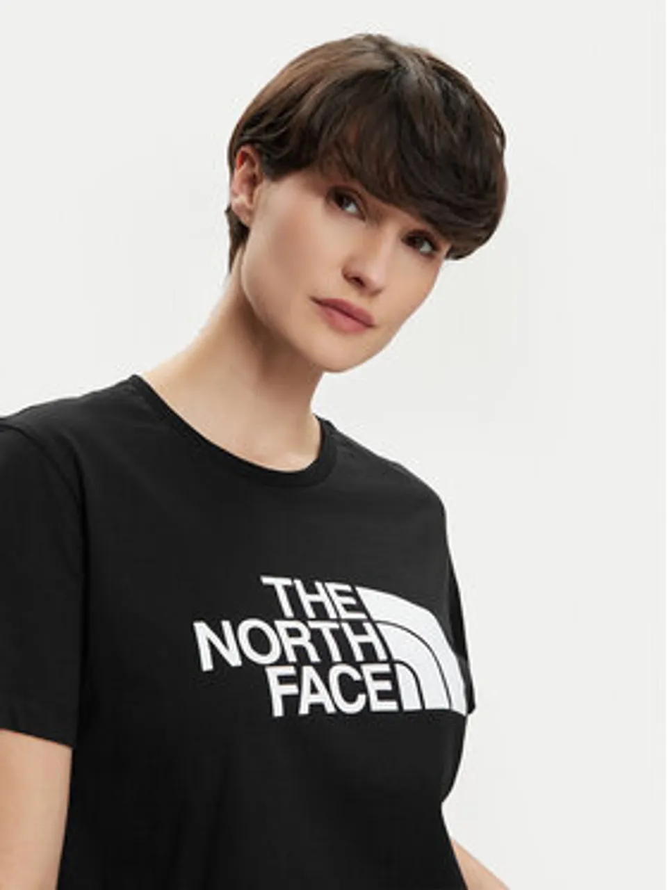 The North Face T-Shirt Easy NF0A87NA Schwarz Relaxed Fit