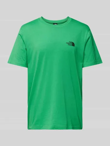 The North Face T-Shirt mit Label-Print Modell 'SIMPLE DOME' in Gruen