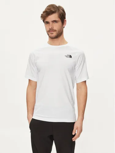 The North Face T-Shirt NF0A87NU Weiß Regular Fit