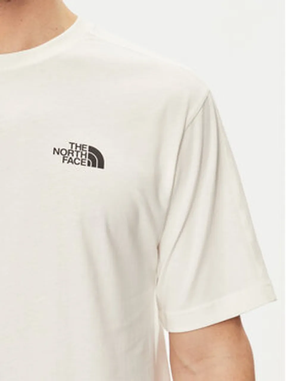 The North Face T-Shirt NF0A880R Écru Regular Fit