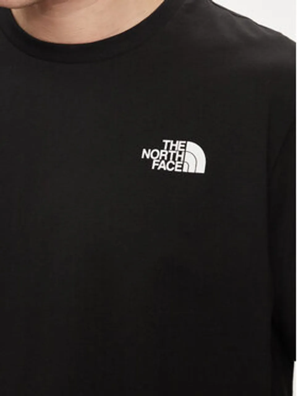 The North Face T-Shirt Redbox NF0A87NP Schwarz Regular Fit