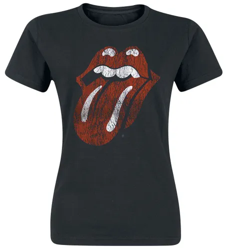 The Rolling Stones Classic Tongue T-Shirt schwarz in M