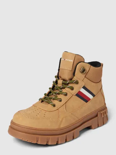 T.Hilfiger Kids Shoes Boots mit Schnürverschluss Modell 'MICHIGAN' in Camel