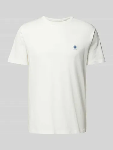 Thinking Mu T-Shirt mit Rundhalsausschnitt in Weiss