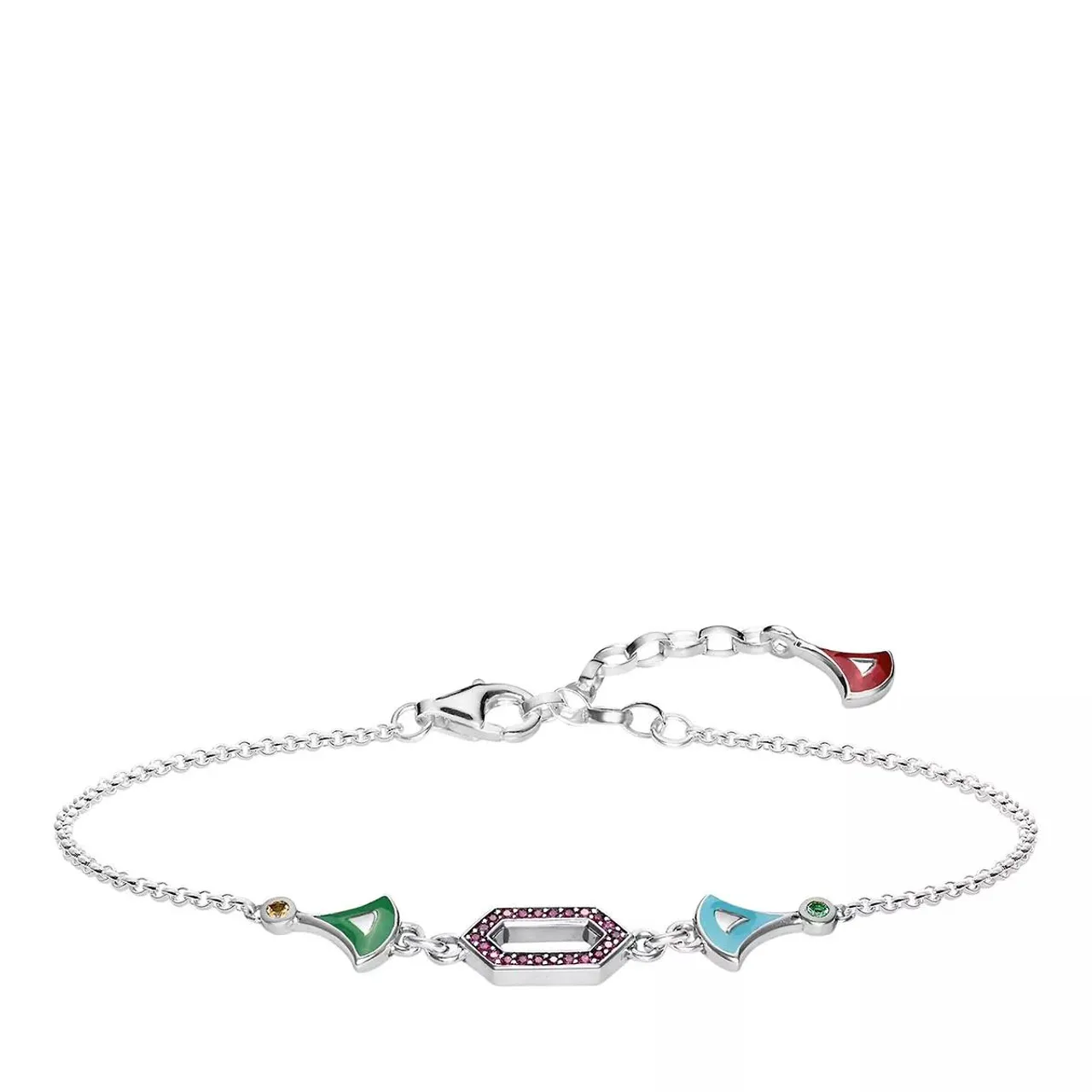 Thomas Sabo Armband - Bracelet - Gr. M - in Grün - für Damen