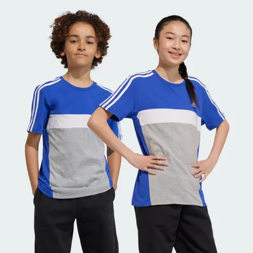 Tiberio 3-Streifen Colorblock Cotton Kids T-Shirt