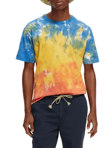 Tie-dye relaxed-fit T-shirt - Größe XL - Multicolor - Mann - T-Shirt - Scotch & Soda