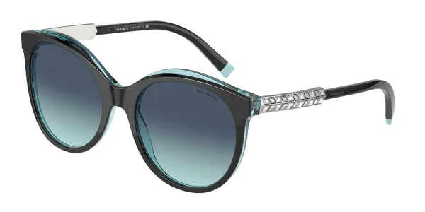 Tiffany & Co. TF4175BF Asian Fit 82859S Schwarze Damen Sonnenbrillen