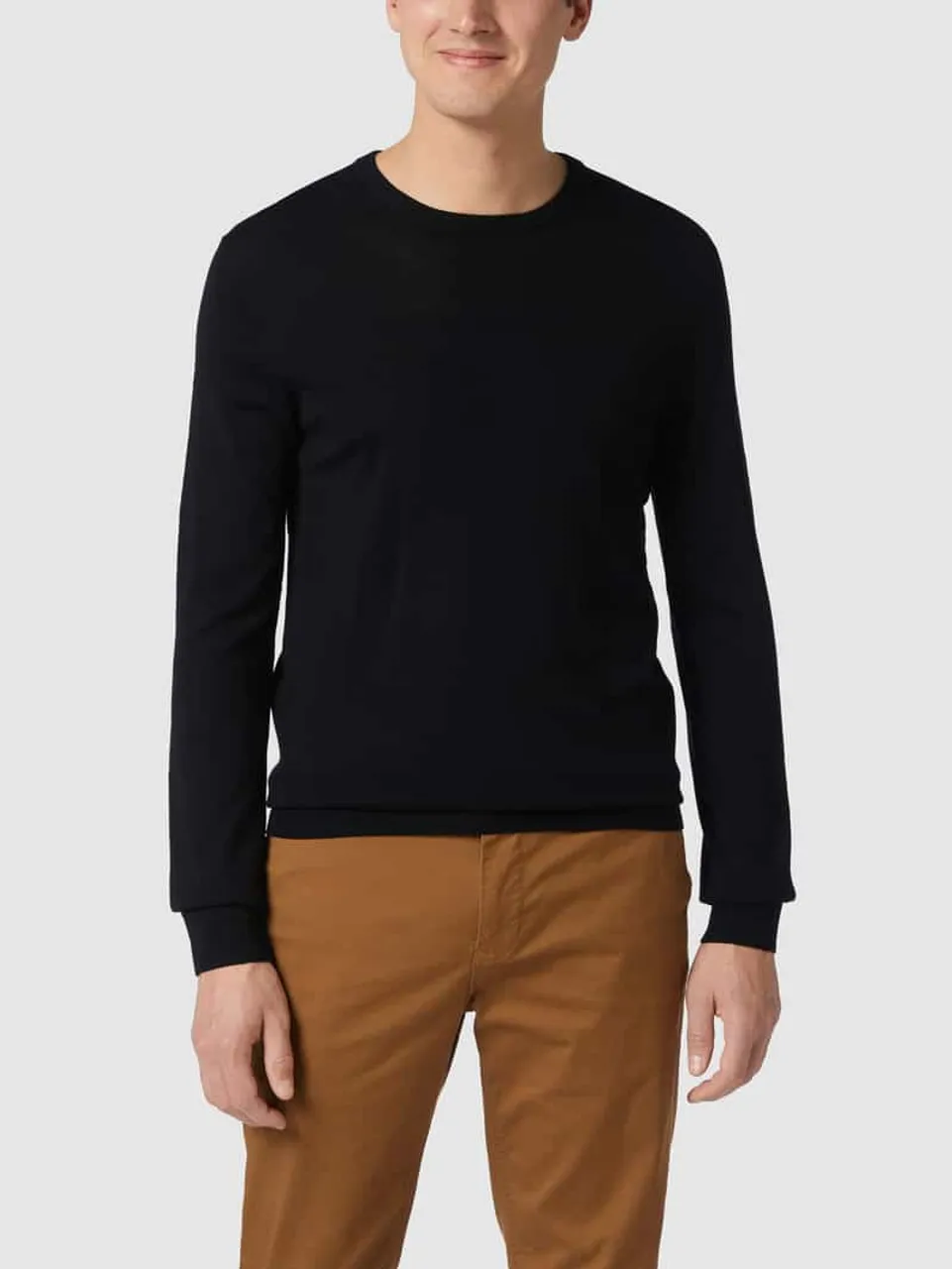 Tiger Of Sweden Pullover aus Wolle Modell 'Nichols' in Black