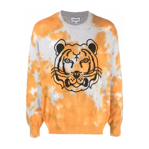 Tiger Tie-Dye Sweatshirt Kenzo