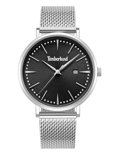 Timberland Herren Analog Quarz Uhr mit Edelstahl Armband