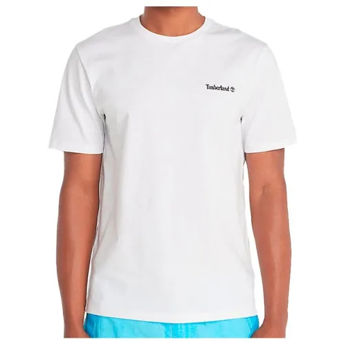 Timberland - Small Linear Logo Print Tee - T-Shirt
