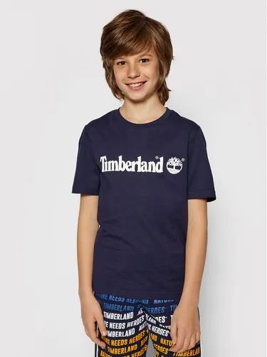 Timberland T-Shirt T25P22 S Dunkelblau Regular Fit