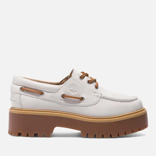 Timberland Women's Stone Street Leather Boat Shoes