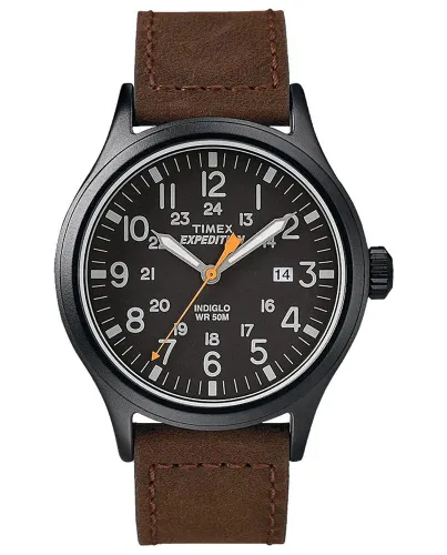 Timex Herren Quarz Uhr mit Leder Armband TW4B12500