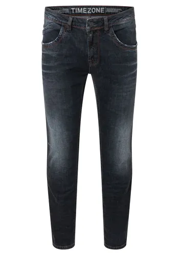 TIMEZONE Herren Jeans Tight CostelloTZ - Tight Fit - Schwarz - Graphite Black Wash