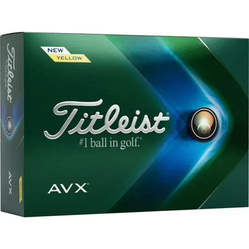 Titleist AVX 2022 Golfbälle - 12er Pack gelb