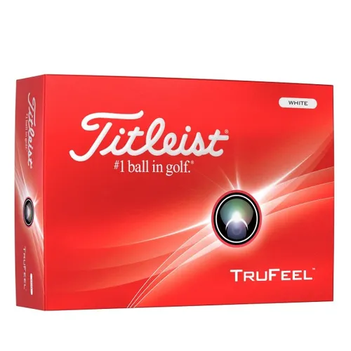 Titleist Trufeel Golfbälle 2024 12er-Pack weiß
