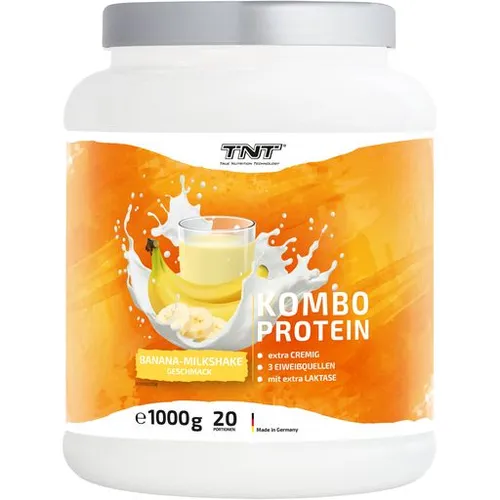 TNT (True Nutrition Technology) - Kombo Protein - Whey-Casein-Hühnerei-Matrix mit Flohsamenschalenpulver Protein & Shakes 1 kg
